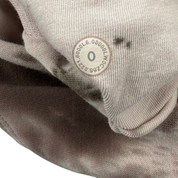 LULULEMON Warm Down Jogger Size 0 Marble Dye Silky French Press - Picture 7 of 7
